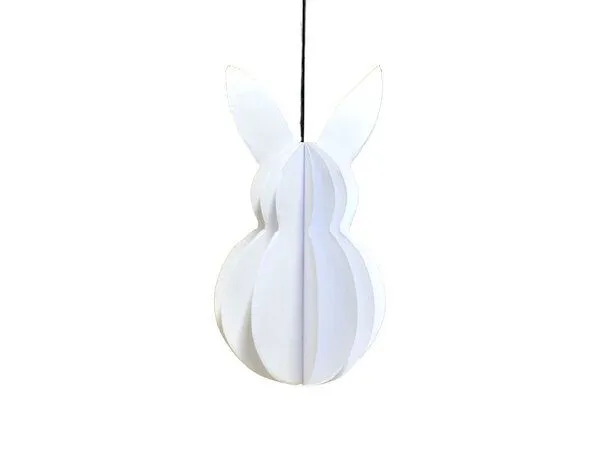 renna deluxe renna deluxe Osterdeko zum Aufhängen handgefertigt, Weiß, – Produktbild 2 von 5
