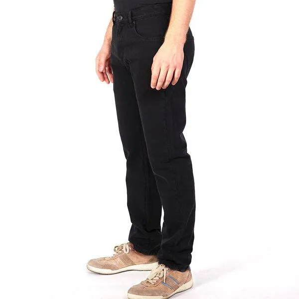 fairjeans fairjeans schwarze basic Jeans REGULAR BLACK aus 100% Bio-Baumwolle ohne Elastan – Produktbild 2 von 3