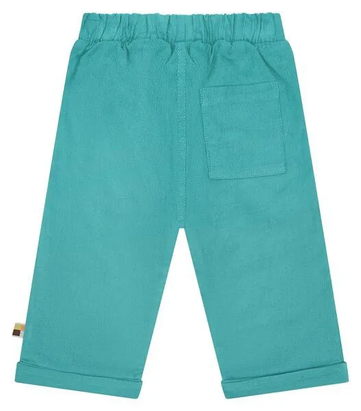 loud + proud loud + proud Babys & Kinder Hose aus Cord, GOTS-zertifiziert, Oregano(grün), – Produktbild 2 von 3