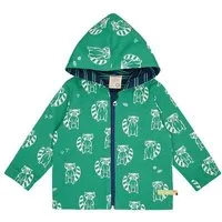 loud proud loud + proud Babys & Kinder Wasserabweisende Jacke mit Druck, GOTS-zertifiziert, Plant(grün), – Produktbild 1 von 1