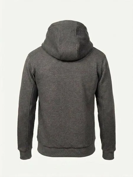 saved lab saved lab SL-600 Zip Hoodie Grey Melange – Produktbild 1 von 4