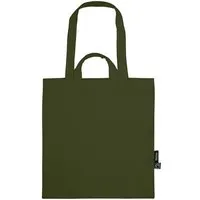 Neutral Neutral® Baumwolltasche Einkaufstasche Shopper Kurze und Lange Henkel, Military (grün), – Produktbild 1 von 1