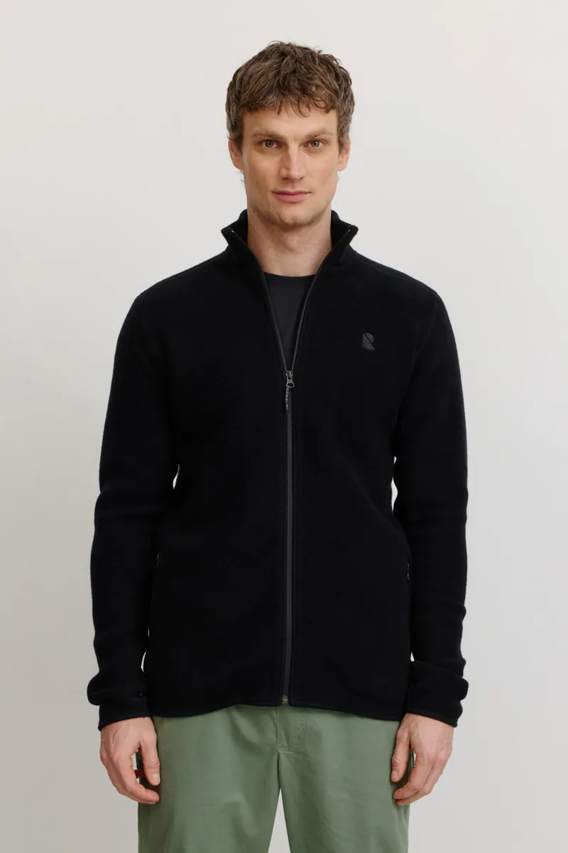 recolution Recolution Herren vegan Jacke Buxus Schwarz, Schwarz, – Produktbild 2 von 2