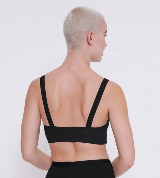 Sloggi Sloggi GO CASUAL BH-Top aus Bio-Baumwolle, Schwarz, – Produktbild 3 von 4