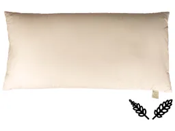 mudis mudis Kopfkissen 40 x 80 cm mit Hirseschalen/Dinkelspelz – Produktbild 1 von 1