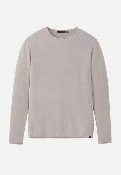 recolution Herren Strickpullover aus Bio-Baumwolle - EUKALYPTUS - recolution, Greige (grau), – Produktbild 1 von 1
