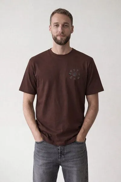 KOKOworld KOKOworld T-Shirt Crow, Brown sun&soil (braun), – Produktbild 3 von 4