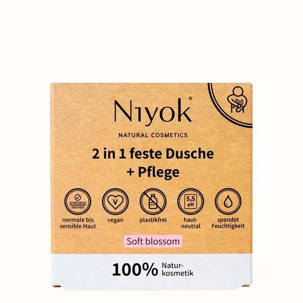 Niyoks Naturkosmetik Niyoks Naturkosmetik Niyok feste Dusche + Pflege – Produktbild 1 von 3