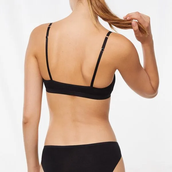 AIKYOU AIKYOU Bralette CHARLOTTE, Schwarz, – Produktbild 3 von 4