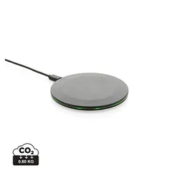 XD Collection XD COLLECTION 15W-Wireless-Fast-Charger aus recyceltem RCS-Kunststoff, schwarz – Produktbild 1 von 1