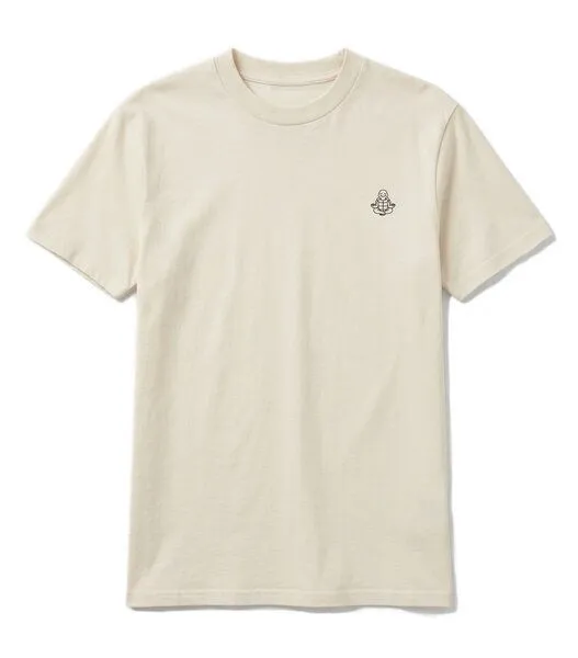 vis wear vis wear Yoga Meditation Schildkröte – Unisex T-Shirt | Organic Bio-Baumwolle, Natural, – Produktbild 3 von 4
