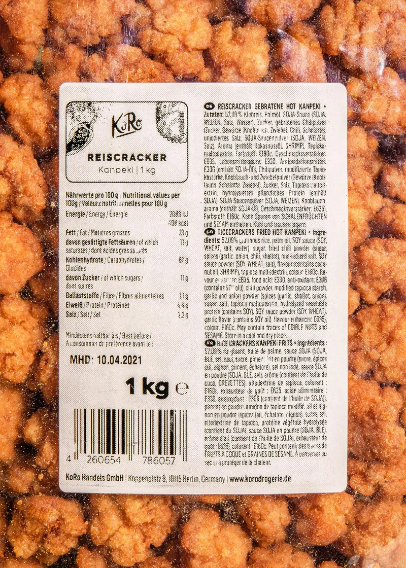 KoRo Fried Reiscracker Chili 1 kg – Produktbild 3 von 5