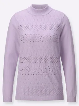 Witt Stehkragenpullover flieder – Produktbild 1 von 1