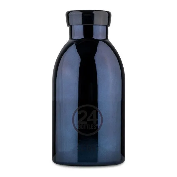 24bottles 24bottles 0,33l Thermosflasche - verschiedene Muster, Black radiance, – Produktbild 1 von 1