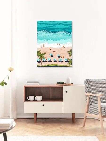 Photocircle Photocircle Poster / Leinwandbild - Dream in Colors Borrowed From The Sea – Produktbild 3 von 4