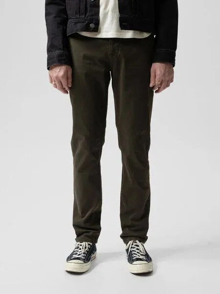 Nudie Jeans Nudie Jeans Easy Alvin Chino Hose - Blackbrown – Produktbild 1 von 4