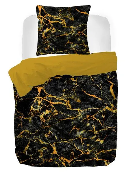Kayori Kayori Zucchi - Bettwäsche - 100% Baumwolle-Satin, Gold, – Produktbild 2 von 3