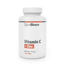 GymBeam GymBeam Vitamin C + Zink 120 Tabletten – Produktbild 1 von 1
