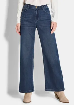 Goldner Jeans VERA mit extra weitem Bein - dunkelblau - Gr. 245 von Goldner Fashion – Produktbild 1 von 1