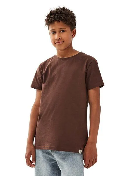 Band of Rascals Band of Rascals Basic T-Shirt, Brown, – Produktbild 1 von 4
