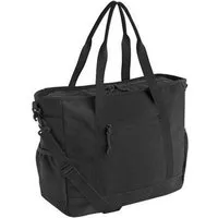 BagBase BagBase Recycelte Schultertasche Tragetasche Handtasche Schultasche Unitasche, Schwarz, – Produktbild 1 von 1