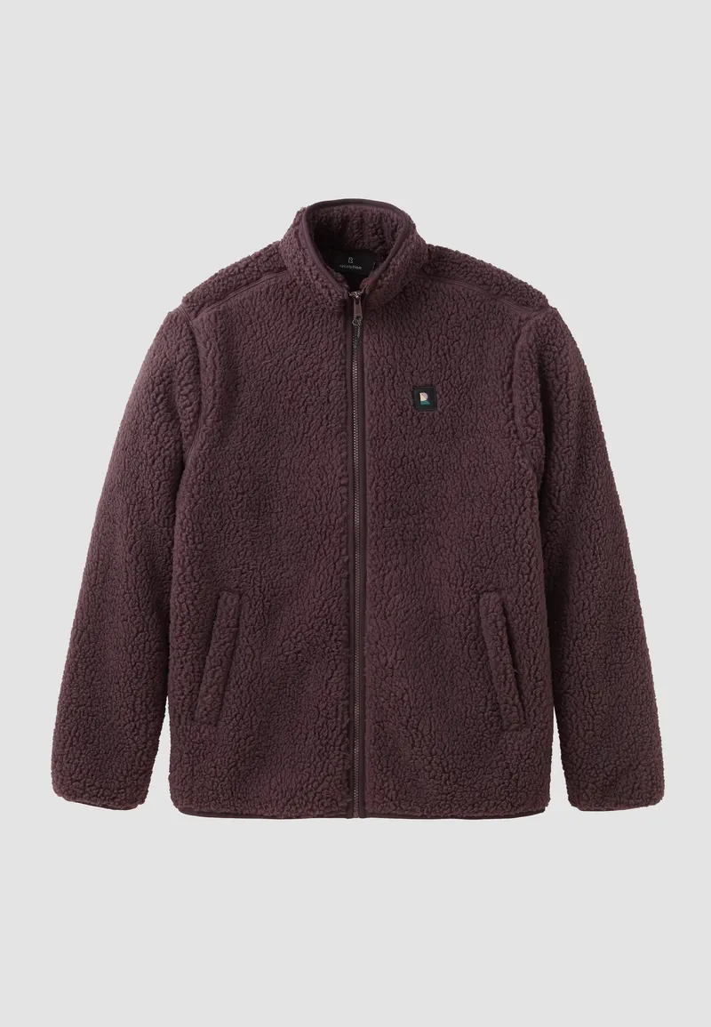 recolution Recolution Herren vegan Jacke Spindle In Dark Grape, Violett, – Produktbild 1 von 2