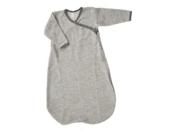 Lilano Lilano Schlafsack Baby Bio-Merinowolle Frottee-Plüsch grau-natur Gr.62/68 – Produktbild 1 von 1