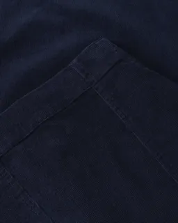 KnowledgeCotton Apparel KnowledgeCotton Apparel Damen vegan Rock Aus Cord Night Sky Blau – Produktbild 1 von 1