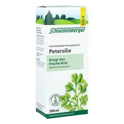 Schoenenberger Schoenenberger Naturreiner Pflanzensaft Petersilie – Produktbild 1 von 1
