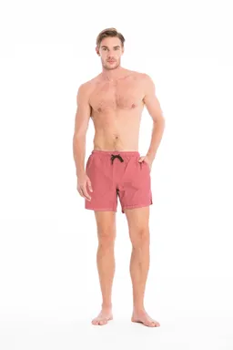 RAVENS VIEW IBIZA RAVENS VIEW IBIZA Herren vegan Badeshorts Rio Clay Red – Produktbild 1 von 1