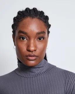 JAN N JUNE JAN 'N JUNE Damen vegan Rollkragenpullover Lyocell Mio Dunkelgrau – Produktbild 1 von 1