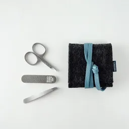 matilda k. manufaktur matilda k. manufaktur mini-maniküre-set 'ella' aus Wollfilz anthrazit – Produktbild 1 von 1