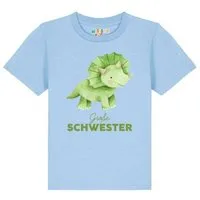 watabout kids watabout.kids T-Shirt Kinder Dinosaurier 01 Große Schwester, Blue soul, – Produktbild 1 von 1