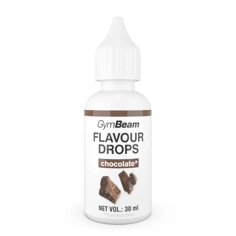 GymBeam Food GymBeam Flavour Drops 30 ml Schokolade – Produktbild 1 von 1
