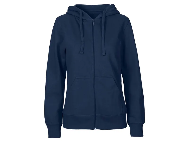 Neutral Neutral® Damen College Hoodie Zoodie Hoody Kapuzenjacke Sweatjacke Ladies only, Navy, – Produktbild 1 von 4