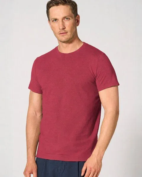 HempAge HempAge Herren T-Shirt Hanf/Bio-Baumwolle, Barolo, – Produktbild 1 von 3