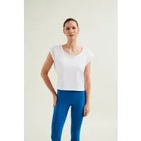 Wellicious Wellicious Cropped Dance Vest, Diamond white, – Produktbild 1 von 1