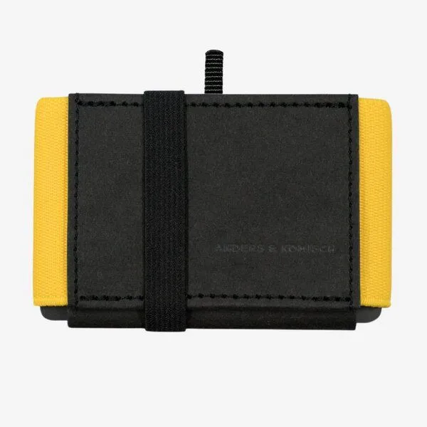 ANDERS & KOMISCH ANDERS & KOMISCH Kleiner Geldbeutel mit Münzfach - MINI PRO Wallet, Black, – Produktbild 1 von 8