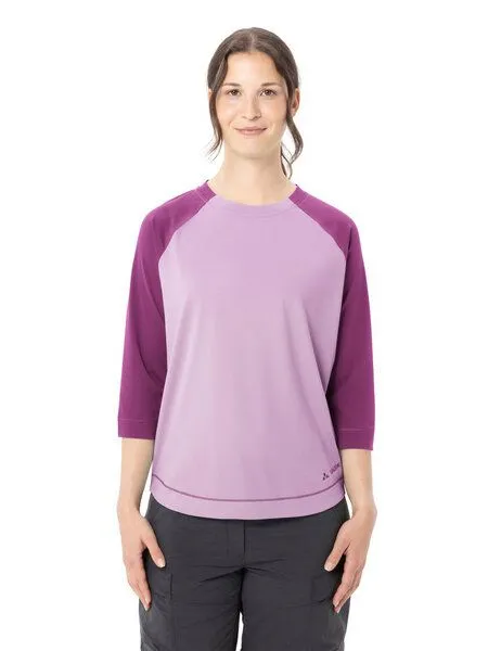 Vaude VAUDE T-Shirt Women's Neyland 3/4 T-Shirt II, Raspberry, – Produktbild 4 von 4