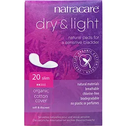 Natracare Natracare Dry & Light Slipeinlagen für Blasenschwäche – Produktbild 1 von 1