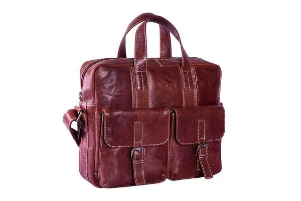 Alpenleder Alpenleder Messenger Bag ALPSEE, Brandy, – Produktbild 1 von 4