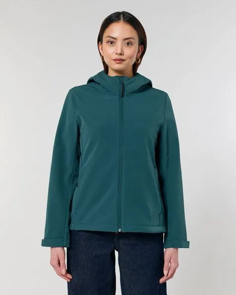 YTWOO YTWOO Damen Eco Softshell Jacke mit Kapuze, Stargazer, – Produktbild 1 von 4