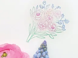 STUDIO KARAMELO STUDIO KARAMELO STEMPEL BLUMENSTRAUSS, verschiedene Motive – Produktbild 1 von 1