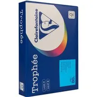 Clairefontaine 500 Blatt Clairfontaine Farbiges Kopierpapier "Trophee" 80 g/m², DIN A4, royalblau – Produktbild 1 von 1