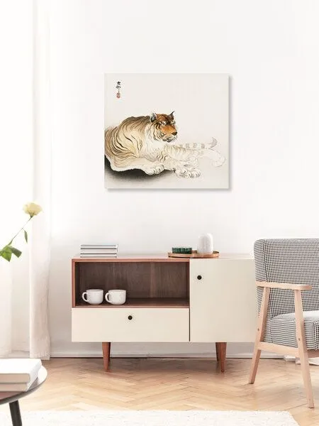 Photocircle Photocircle Poster / Leinwandbild - Tiger von Ohara Koson – Produktbild 2 von 4