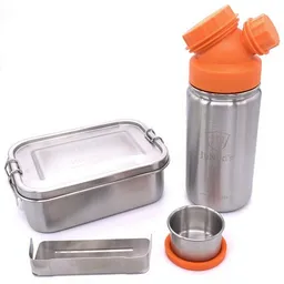 JN JuNiki's JN JuNiki's Einschulungs-Set: JuNiki´s® Lunchbox + Trinkflasche isoliert 8 Farben – Produktbild 1 von 1