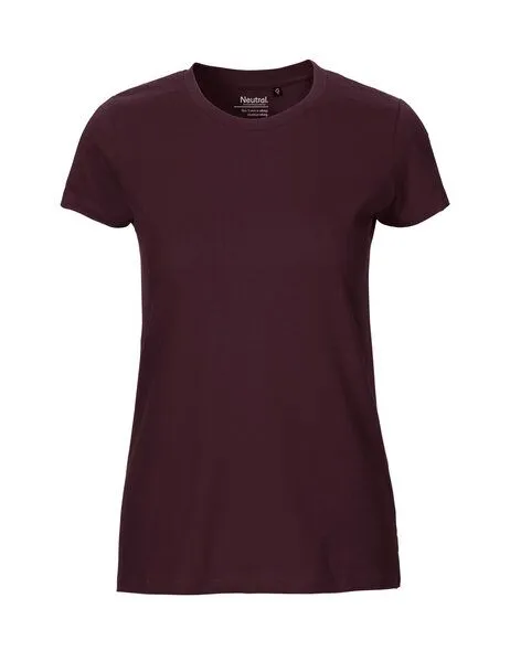 Neutral® - 3FREUNDE Neutral® - 3FREUNDE Frauen Fit T-Shirt, Bordeaux, – Produktbild 1 von 3