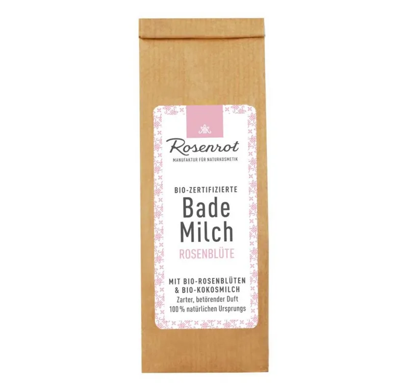 Rosenrot Rosenrot Bademilch Feste Bademilch - Rosenblüte Pulver – Produktbild 1 von 1