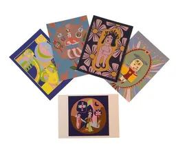 Einhornauf Einhornauf Kunstpostkarten-Set – Produktbild 1 von 1