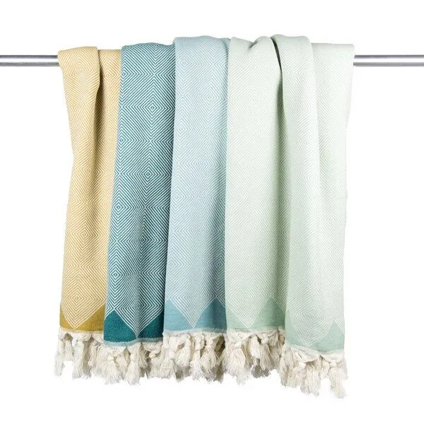 Yolunda Yolunda Hamamtuch, Strandtuch "Kestane" Bio-Baumwolle in 12 Farben, Beige, – Produktbild 2 von 4